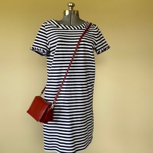 Talbots T-shirt Nautical Dress: Large Petite